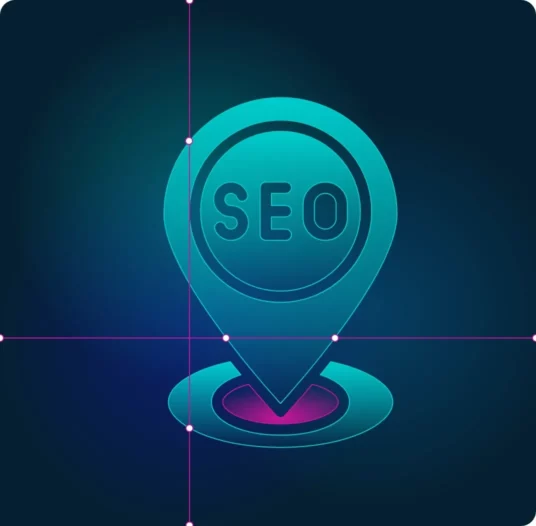 Pictogramme sur la visibilité locale en SEO