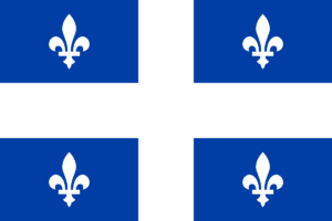 Drapeau du Québec.